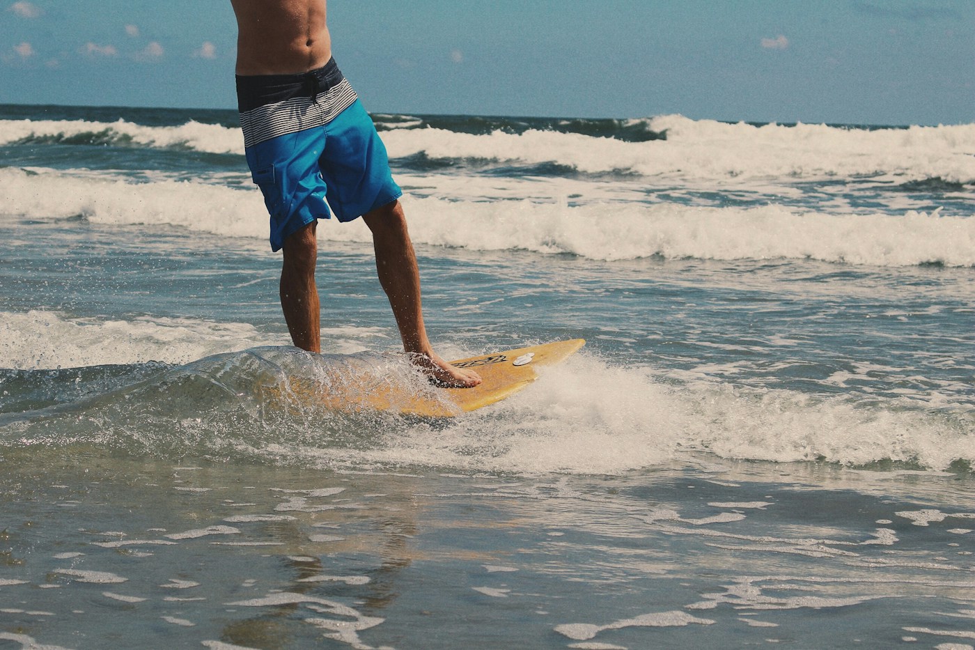 Men’s swimwear by the sea